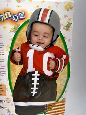 Rubies Baby Football Costume Size Newborn 0-9 Months
